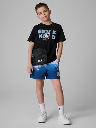Jungen badeshorts blau - -,